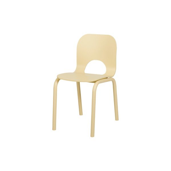 Жълт трапезен стол Atto – noo.ma