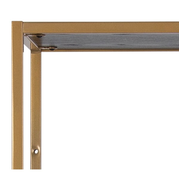 Черен рафт 77x185 cm Seaford - Actona-image-4