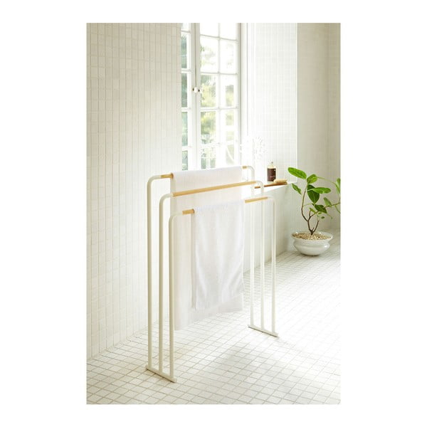 Бяла стойка за кърпи Plane - YAMAZAKI-image-2