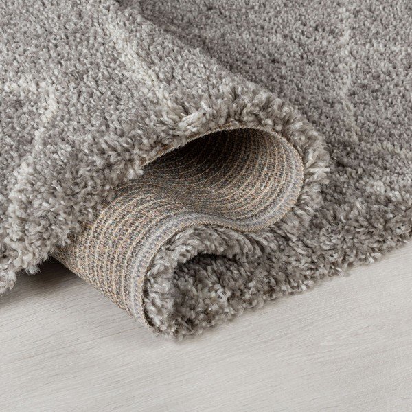 Сив килим , 200 x 290 cm Kush - Flair Rugs-image-1