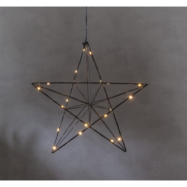 Коледна висяща LED светлинна декорация , височина 36 см Line - Star Trading