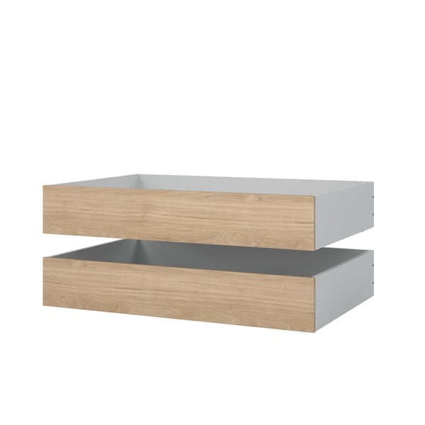 Чекмеджета за под леглото в комплект от 2 бр. в естествен цвят Naia – Tvilum-image-3