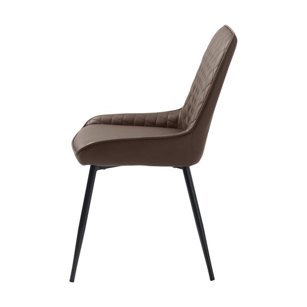 Тъмнокафяв трапезен стол Milton - Unique Furniture-image-2