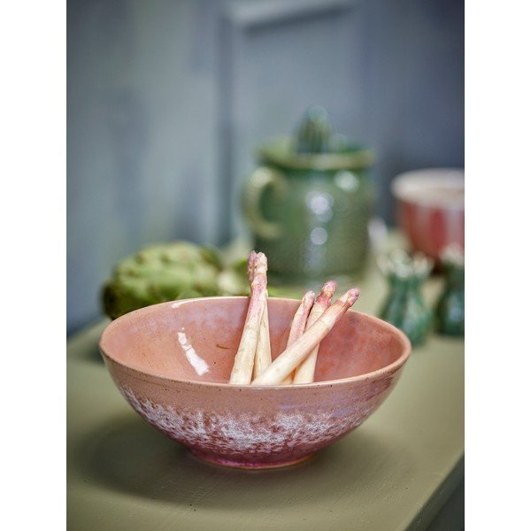 Глинени купички в комплект от 4 бр. в цвят сьомга 890 ml Darlene – Bloomingville-image-1