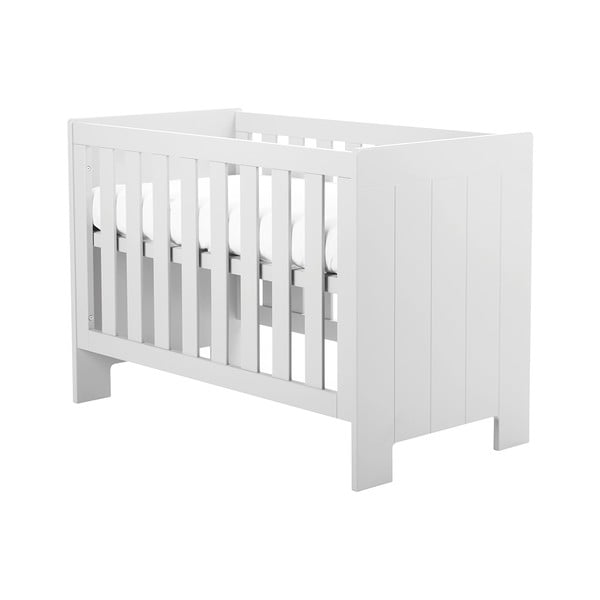 Бяло детско легло , 120 x 60 cm Calmo - Pinio