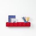 Детски червен стенен рафт Sleek - LEGO®