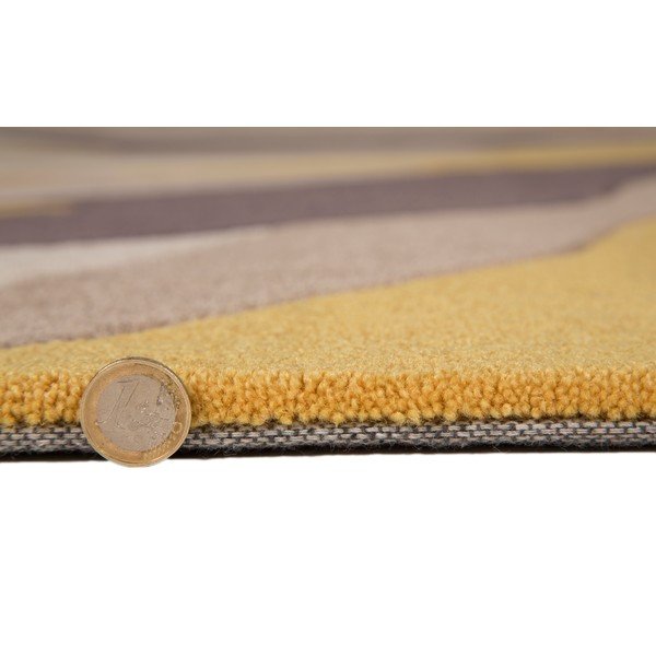 Жълт килим , 160 x 220 cm Splinter - Flair Rugs-image-3