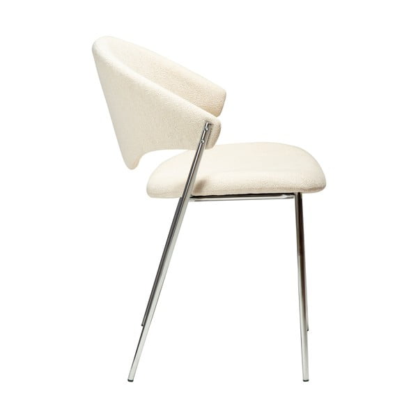 Кремав тапициран трапезен стол Zone – DAN-FORM Denmark-image-1