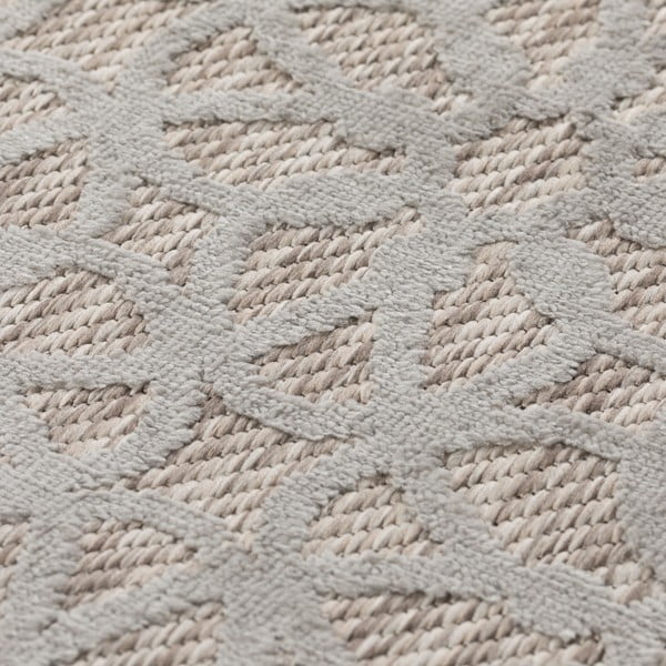Сив външен килим 230x160 cm Argento - Flair Rugs-image-4