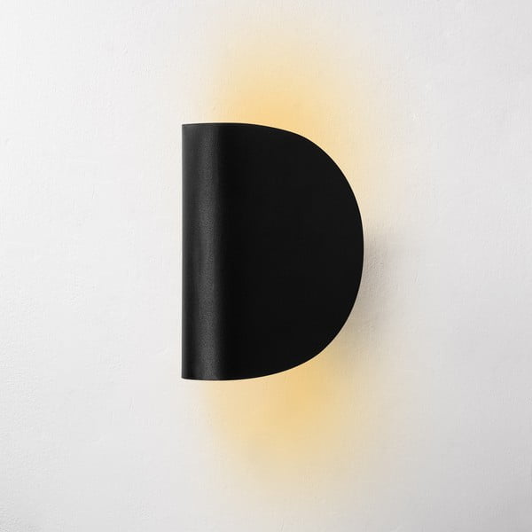 Черна LED стенна лампа Heybe – Opviq lights-image-2