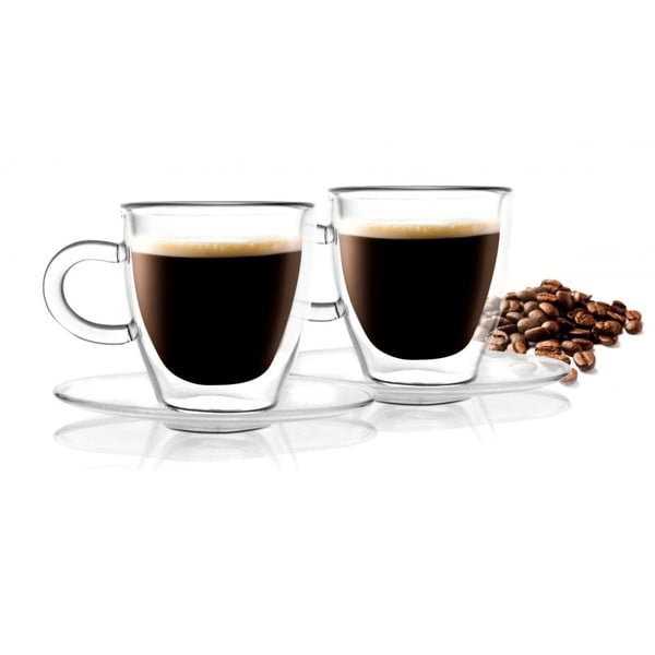 Комплект от 2 чаши с двойна стена Amo Espresso, 50 ml - Vialli Design