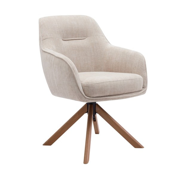 Кремави тапицирани трапезни столове в комплект 2 бр. Avola – Unique Furniture