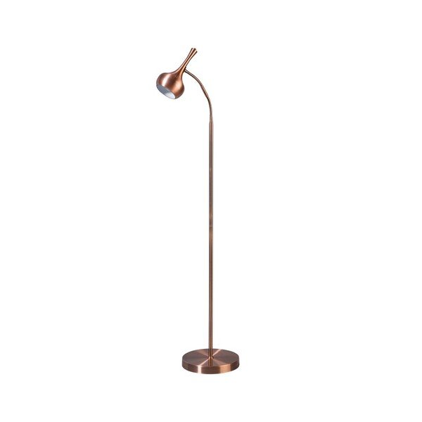 Měděná stojací lampa ETH Ajaccio Ross