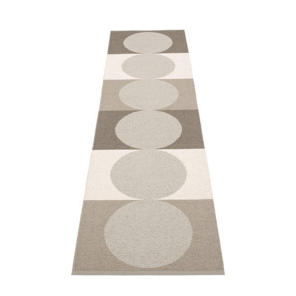 Сива и кремава пътека за открито и закрито 70x280 cm Otto Clay – Pappelina-image-2