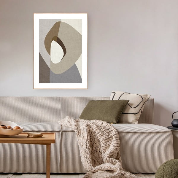 Живопис 70x100 cm Picasa Greige - Malerifabrikken-image-1