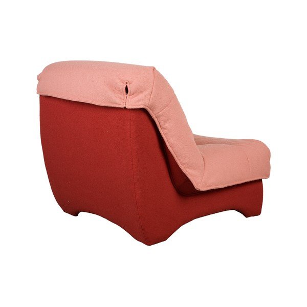 Червено-розово кресло Twister – White Label-image-4