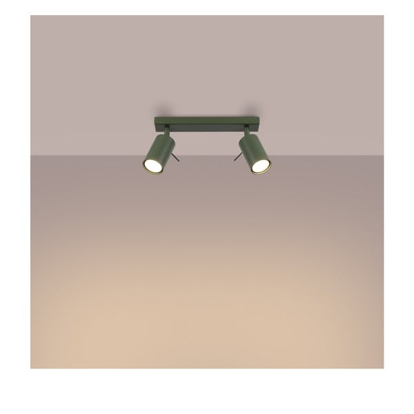 Зелен прожектор 6x30 cm Etna – Sollux-image-3