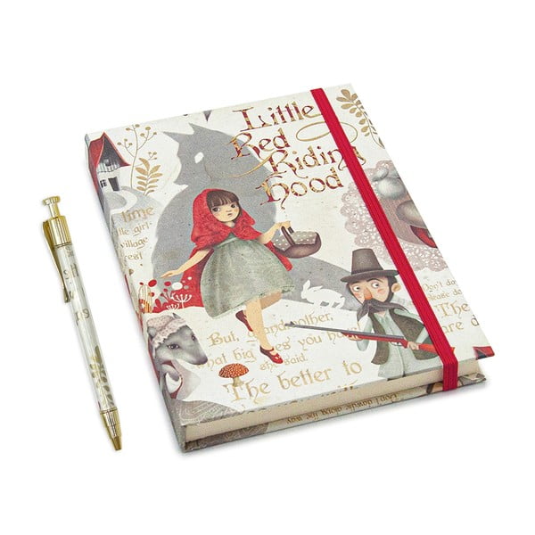 Тетрадка с писалка 192 страници Little Red Riding Hood - Kartos