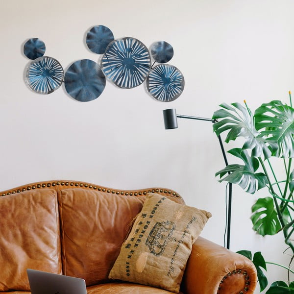 Метална декорация за стена 79x35 cm Astrid - Wallity-image-3