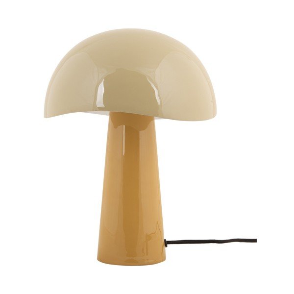 Настолна лампа с метален абажур в цвят жълта охра (височина 33 cm) Grato – Leitmotiv