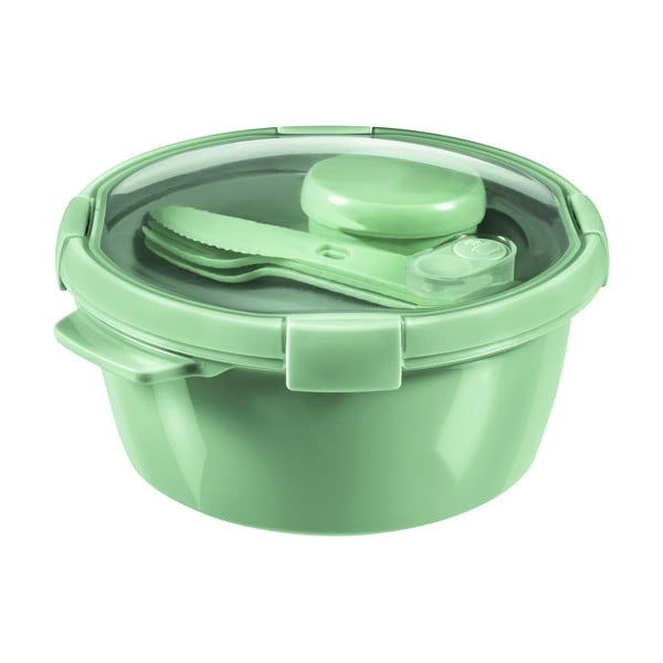 Зелена кутия за обяд Овал, 1,6 л To Go - Curver