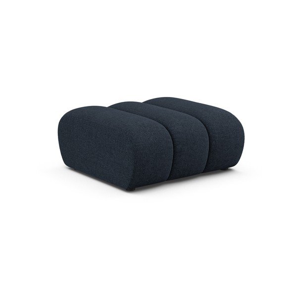 Тъмносиня шенилова табуретка Lupine – Micadoni 