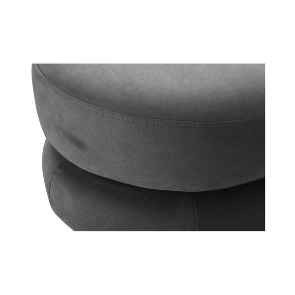 Antracitově šedá taburetka Scandi by Stella Cadente Maison Supernova-image-3