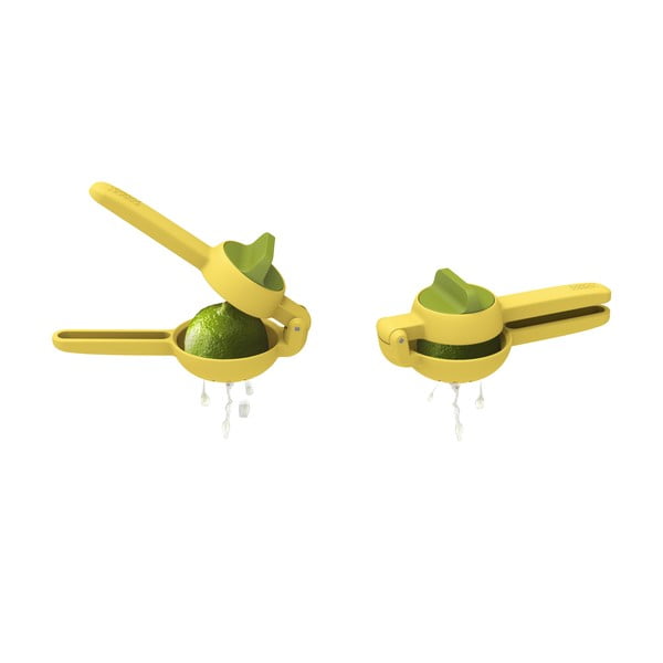 Жълто-зелена ръчна сокоизстисквачка JuiceMax - Joseph Joseph-image-2