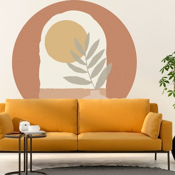 Стикер за стена 120x140 cm Sunrise and Olive Branch - Ambiance-image-1