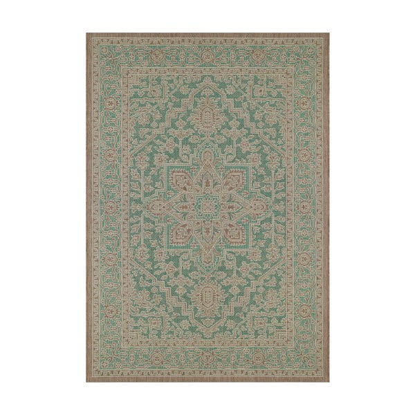 Зелен и бежов килим на открито , 160 x 230 cm Anjara - NORTHRUGS