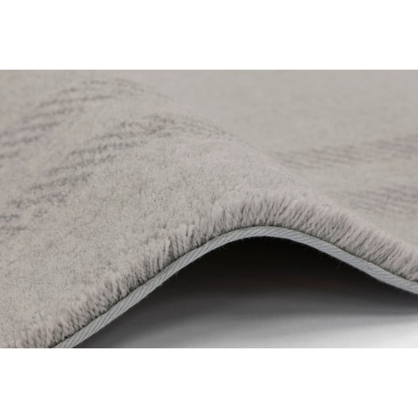 Кремав вълнен килим 160x240 cm Calisia M Grid Rim – Agnella-image-4