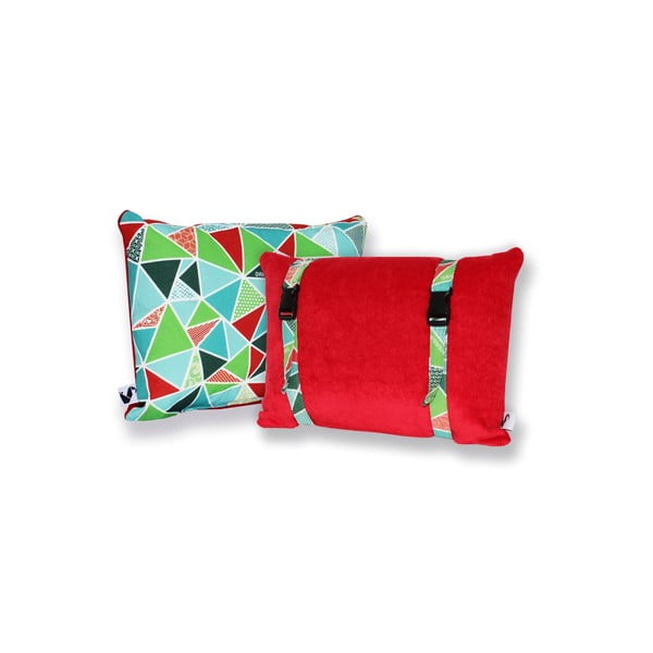 Voděodolný a oboustranný polštářek Dream Pillow Tomato Geo