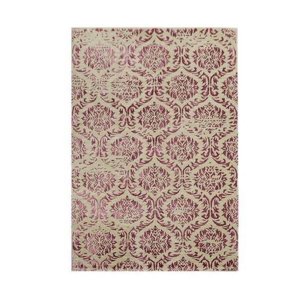 Ručně tuftovaný fialový koberec Texas, 244x153cm