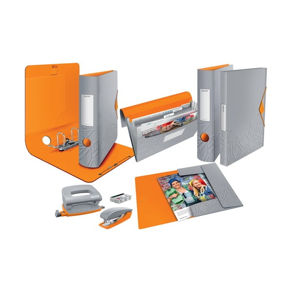 Сиво офис бюро с 3 капака - Leitz-image-4