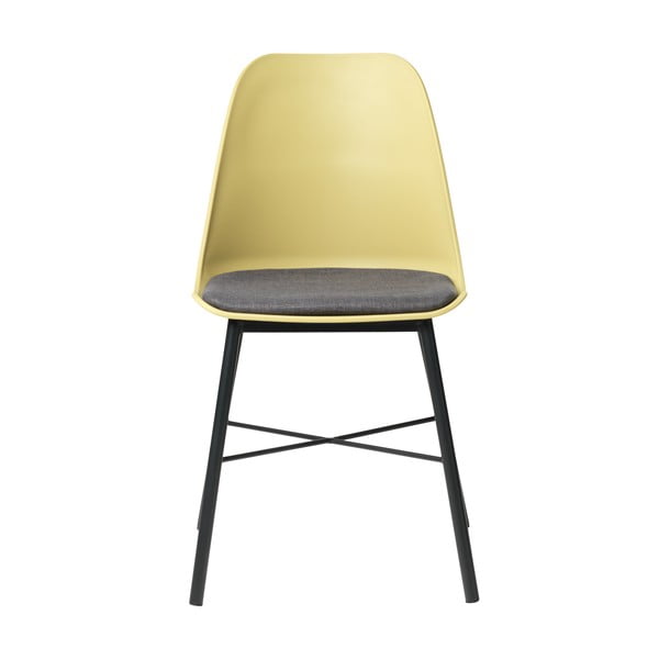 Комплект от 2 жълто-сиви стола Whistler - Unique Furniture