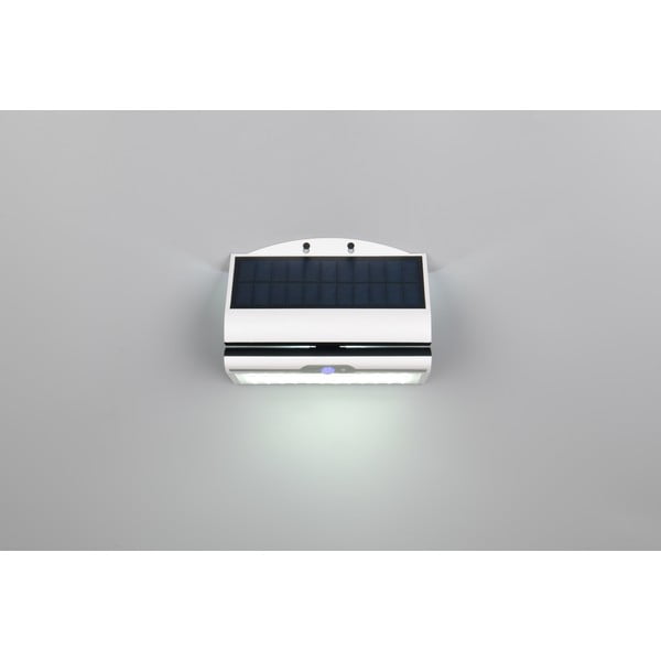 LED стенно външно осветително тяло със соларен панел (височина 18,5 cm) Macapa – Reality-image-2