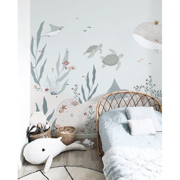Детски тапет 400 cm x 248 cm Dreamy Seabed - Lilipinso-image-2