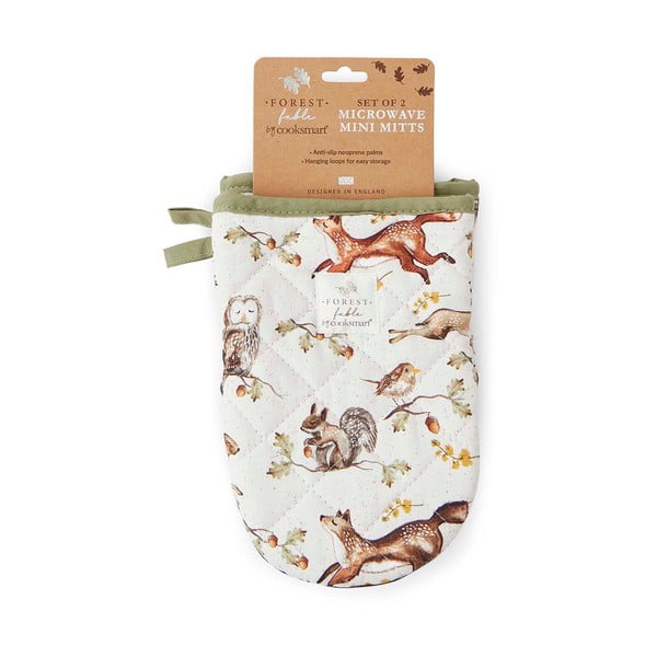 Памучни кухненски ръкавици в комплект от 2 бр. Forest Fable – Cooksmart ®-image-4