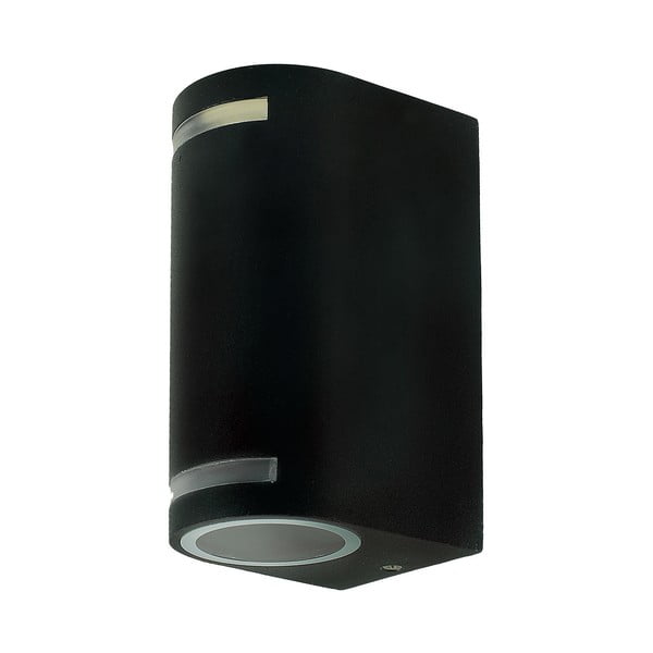 Черна стенна лампа Quazar, височина 15 cm - Kobi