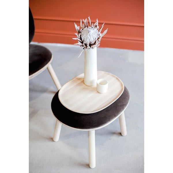 Бежово столче за крака от овча вълна Naïve - EMKO-image-1