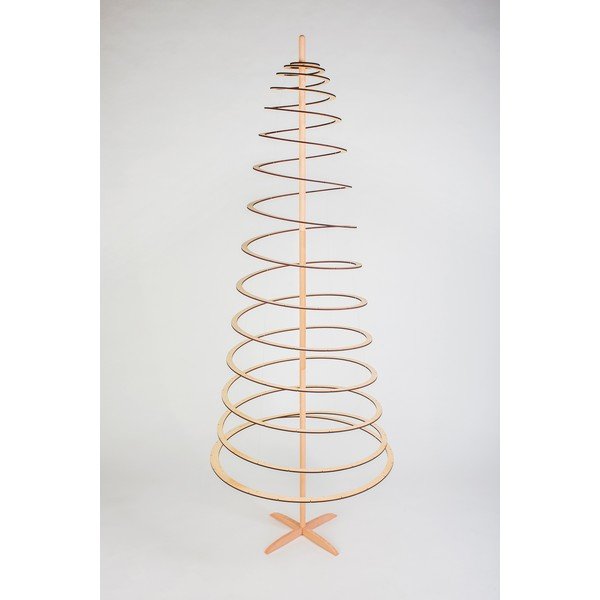 Дървена декоративна коледна елха Slim, височина 72 cm - Spira
