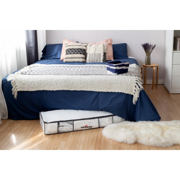 Вакуумна кутия за съхранение под леглото от текстил и пластмаса 105x45x15,5 cm Life – Compactor-image-1