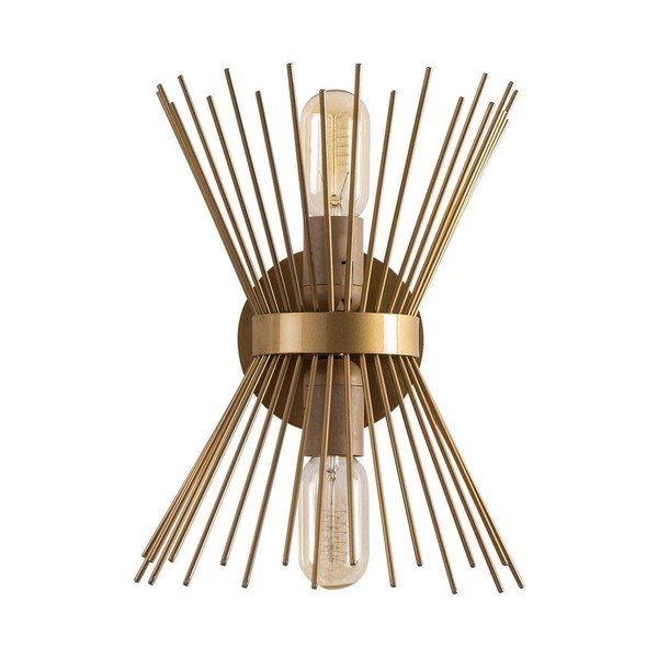 Стенна лампа  в златист цвят Kirpi – Opviq lights