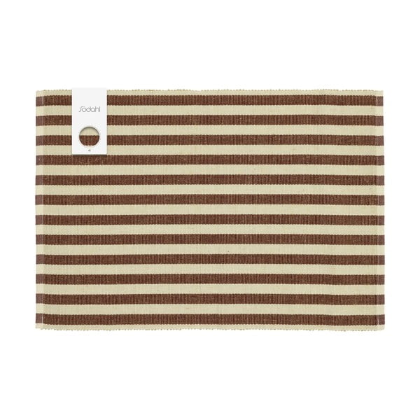 Подложки за хранене в комплект от 2 бр. със смес от юта 33x48 cm Statement Stripe – Södahl-image-2