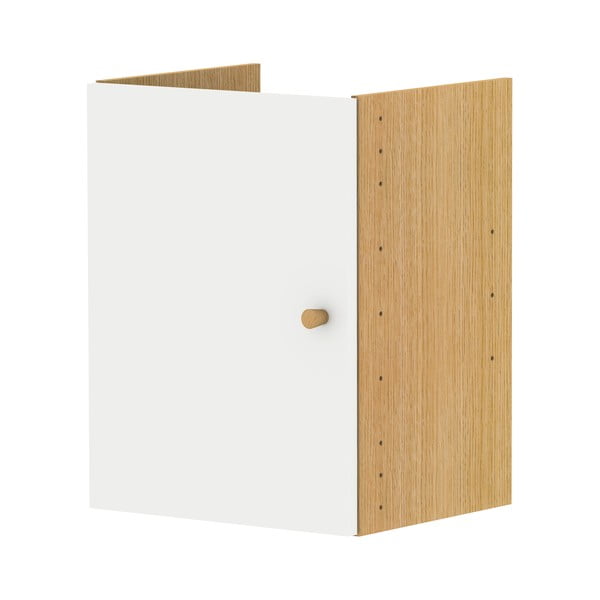 Бял компонент с врата 33x43 cm Z Cube - Tenzo