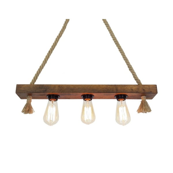 Дървена таванна висяща светлина Kutuk - Opviq lights-image-2