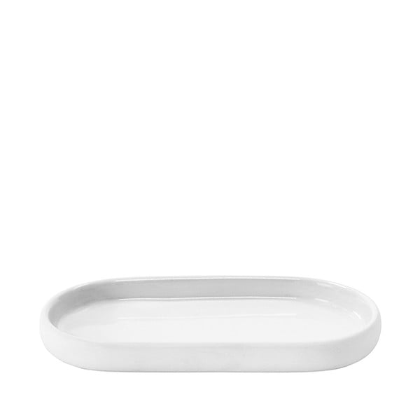 Бяла керамична сапунерка, 19 x 10 cm - Blomus