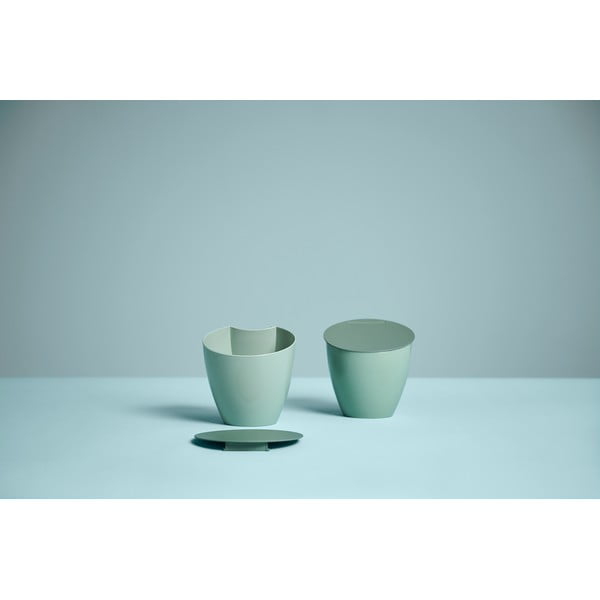 Кремав контейнер за компостируеми отпадъци 2,2 l Nordic white – Mepal-image-4