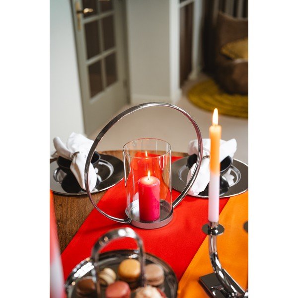 Метален свещник за чаена свещ Elana – Zilverstad-image-2