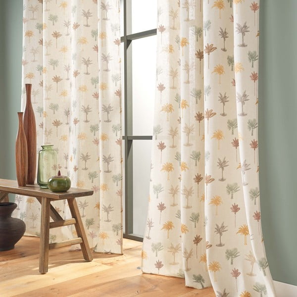 Бежово перде 140x280 cm Palmelia – douceur d'intérieur-image-2